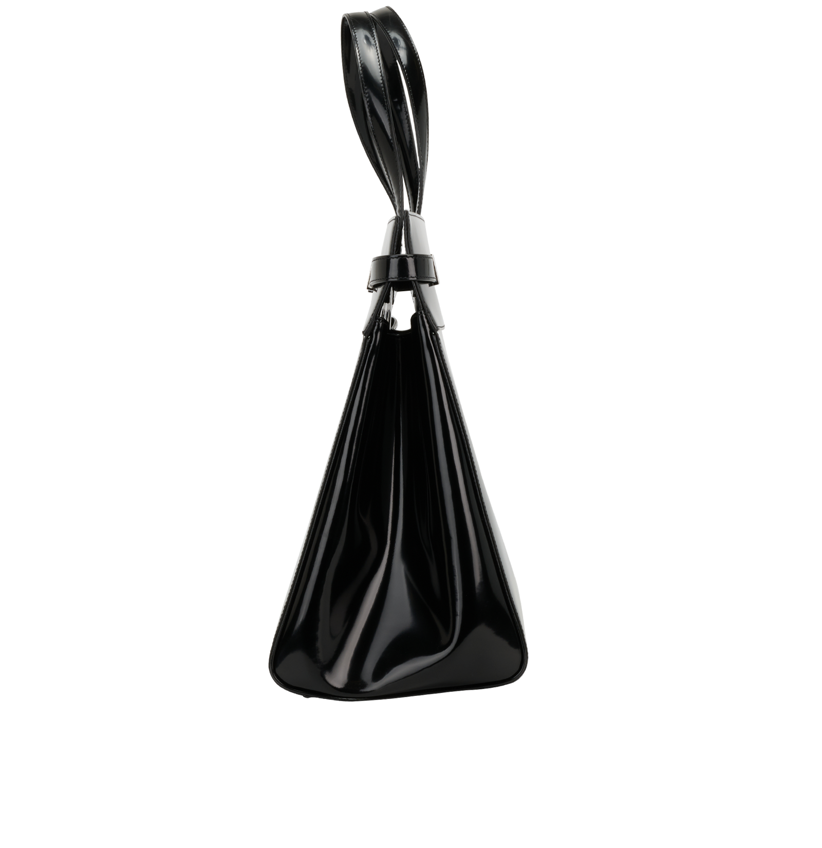 Large Manhattan, &pound;1,500, Handbags, Black, Leather, Bottom view